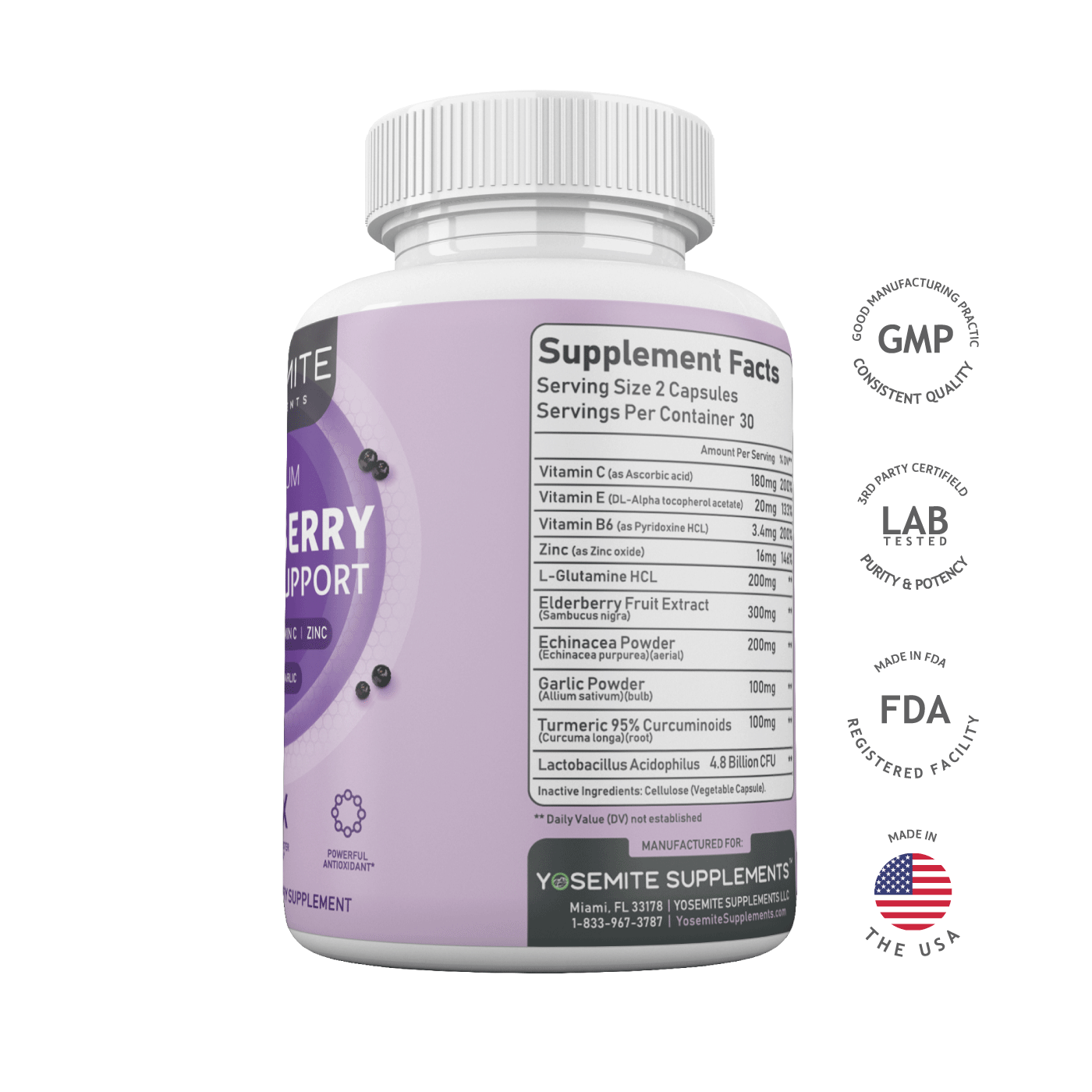 Yosemite Elderberry - Immune Support