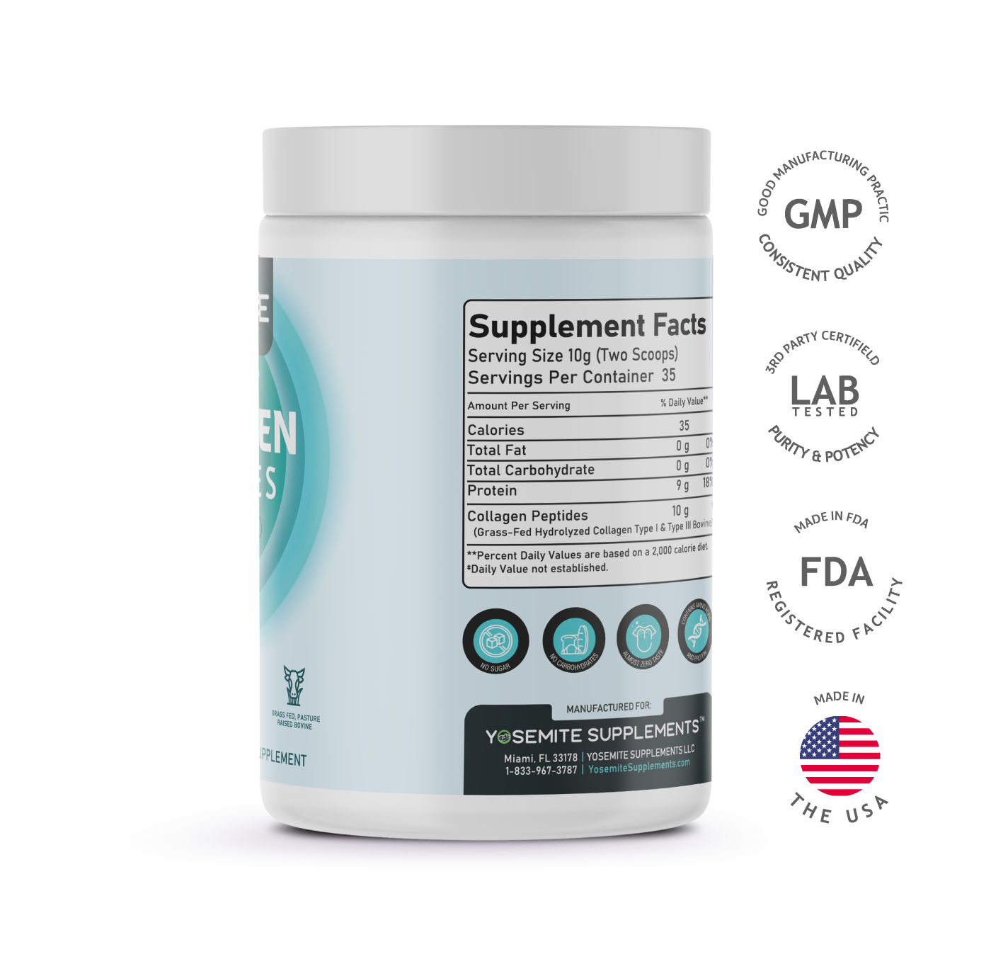 Yosemite Collagen Peptides